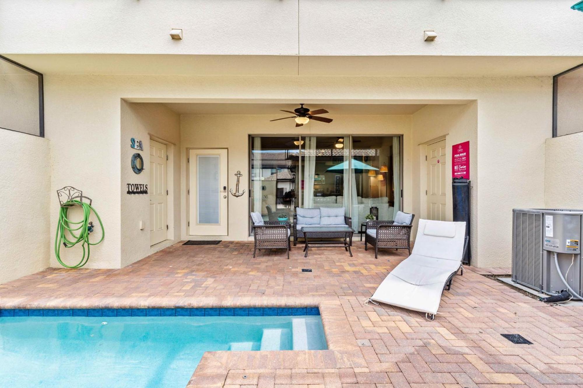 Townhome With Private Pool, Bbq & Free Waterpark Kissimmee Luaran gambar