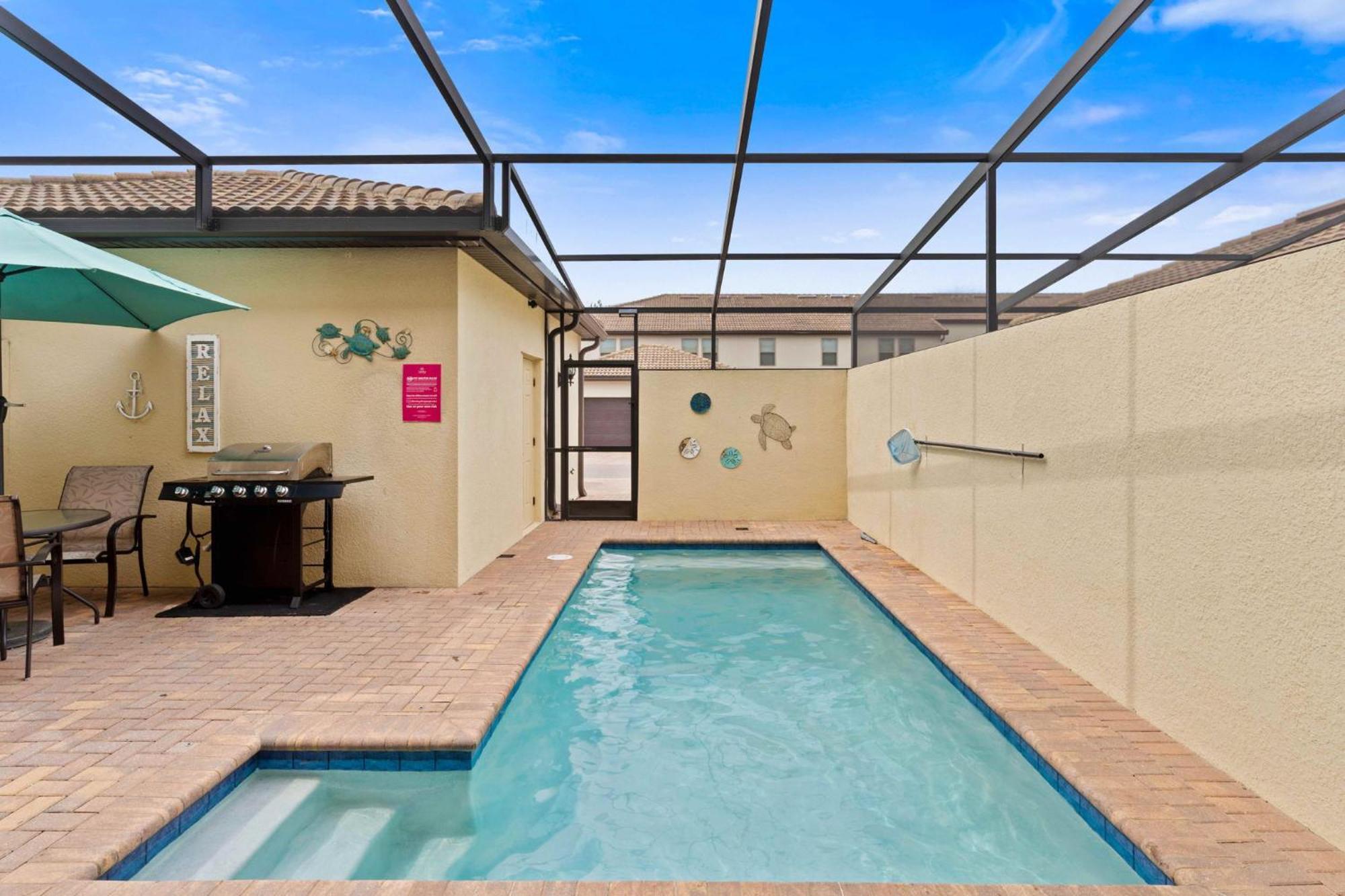 Townhome With Private Pool, Bbq & Free Waterpark Kissimmee Luaran gambar