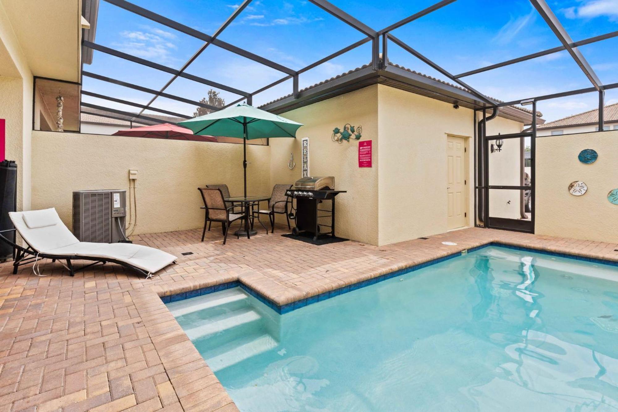 Townhome With Private Pool, Bbq & Free Waterpark Kissimmee Luaran gambar